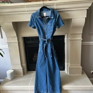 NWT Maeve - Colette Weekend Denim Jumpsuit